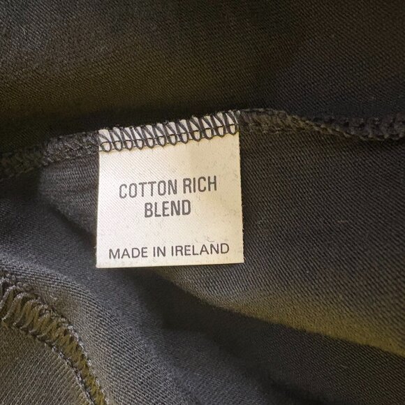 Guinness Draught Embroidered Mens Striped‎ Golf Polo Shirt Sz Medium Black White - Picture 3 of 7